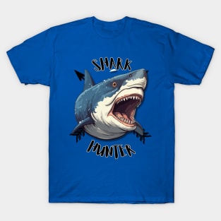 Mr Monster Shark Hunter -  T-Shirt T-Shirt